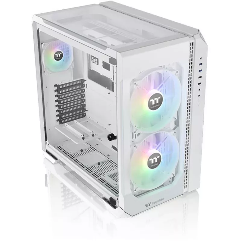 PC-kotelo Thermaltake View 51 TG ARGB Snow Midi Tower valkoinen
