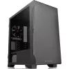 PC-kotelo Thermaltake S100 TG Micro Tower musta