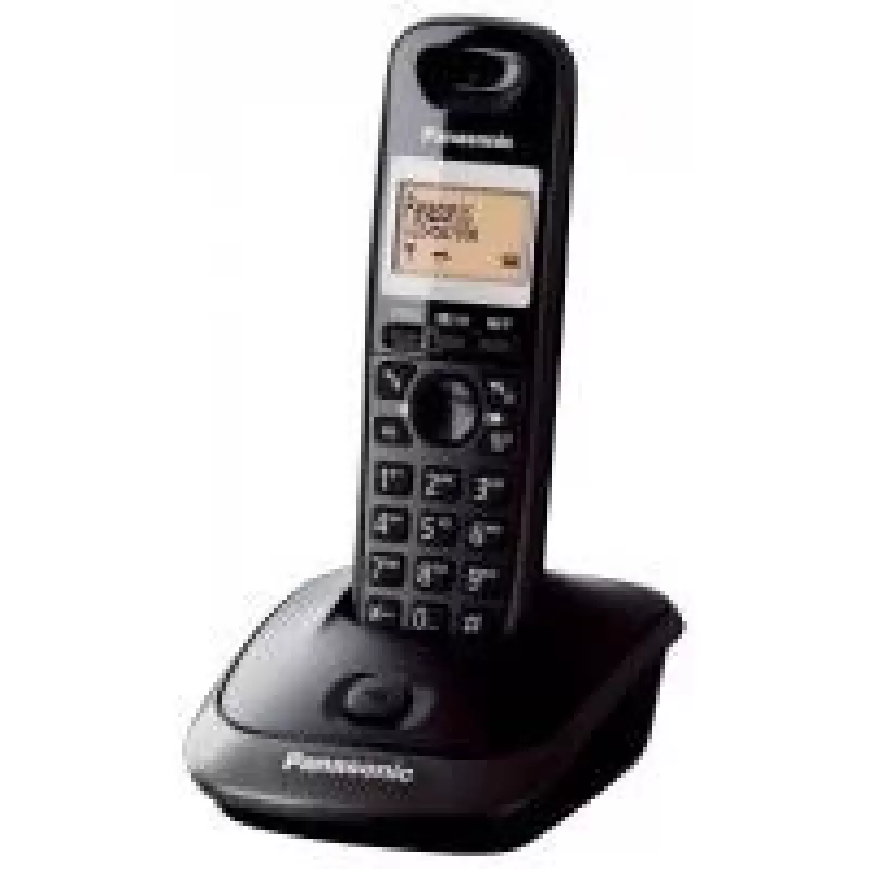 Panasonic KX-TG2511 DECT-puhelin musta numeronäytöllä