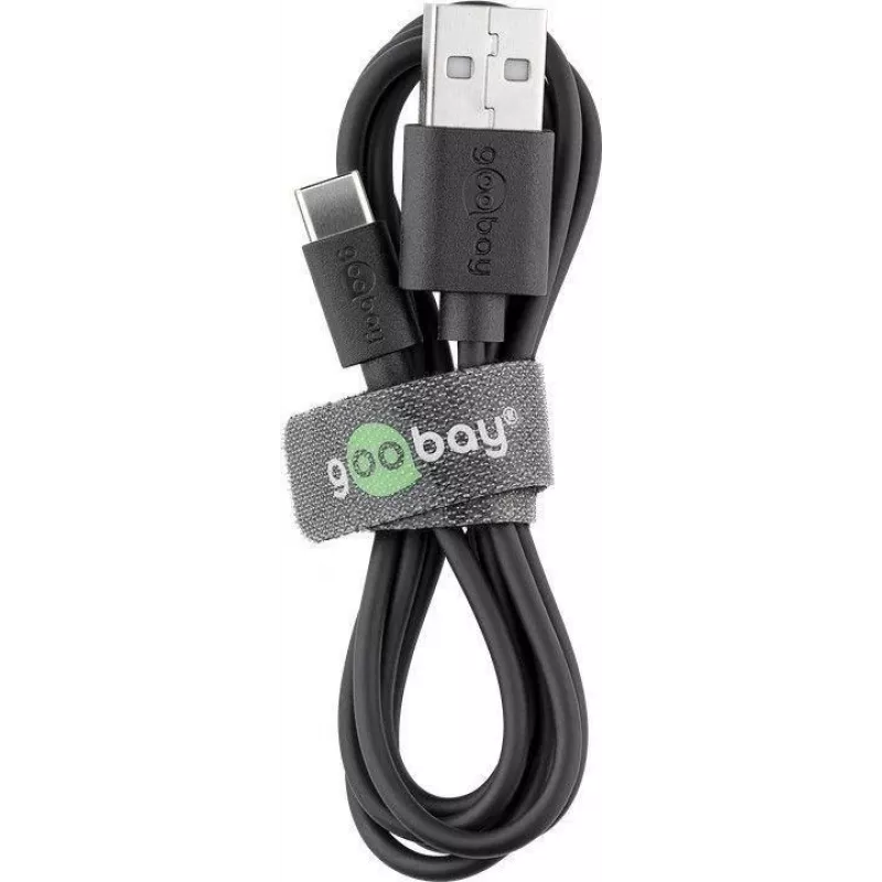 Goobay 45735 USB-kaapeli musta