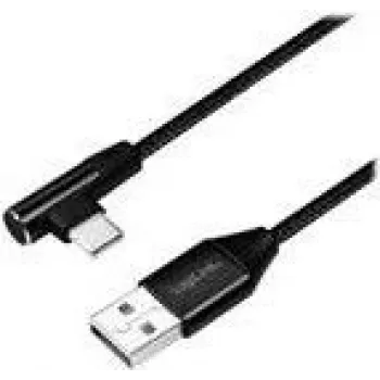 LogiLink CU0137 USB-kaapeli USB 2.0 0,3 M USB A - USB C musta