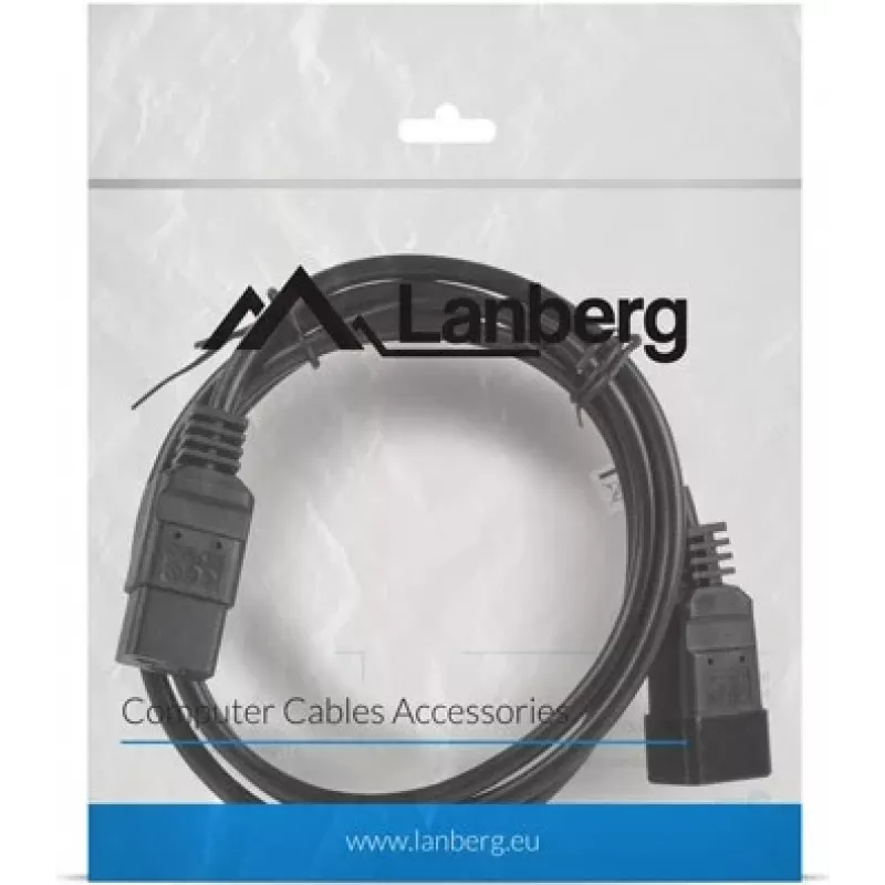 Virtakaapeli Lanberg CA-C13E-10CC-0018-BK musta 1,8 m