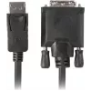 Videokaapeliadapteri LANBERG DisplayPort DVI-D CA-DPDV-10CU-0018-BK, 1,8 m, musta