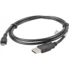 Lanberg CA-USBM-10CC-0010-BK USB-kaapeli USB 2.0 1 m Micro-USB B USB A musta