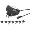 EnerGenie EG-MC-008 verkkoadapteri/muunnin sisäkäyttöön 12 W musta