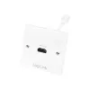 LogiLink AH0014 HDMI-seinärasia, 1 portti, valkoinen