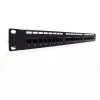DIGITUS Professional DN-91624U - patch-paneeli - RJ-45 X 24 - musta, RAL 9005 - 1U (19 tuumaa)