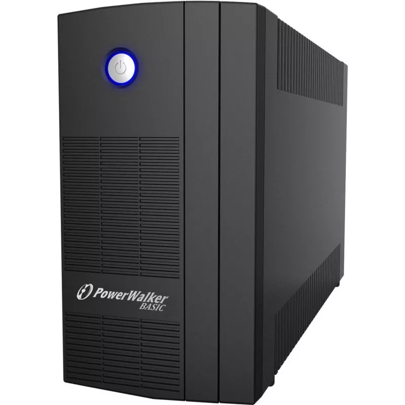 PowerWalker 10121071 keskeytymätön virransyöttö (UPS) line-interactive 1 kVA 600 W 3 AC-lähtöä