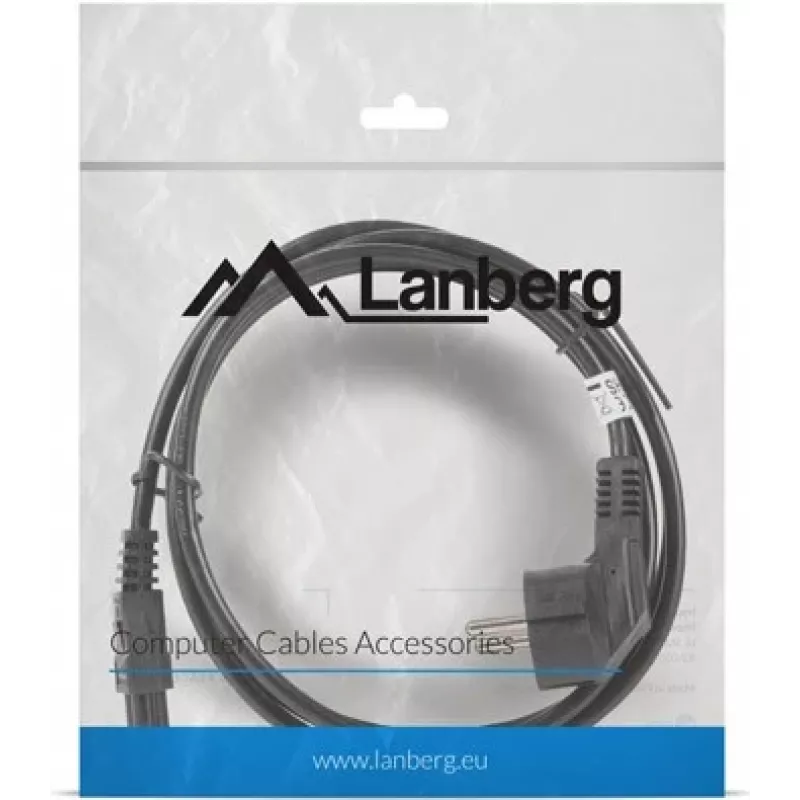 Lanberg CA-C5CA-11CC-0018-BK virtakaapeli musta 1,8 m CEE7/7 C5-liitin (CA-C5CA-11CC-0018-BK)