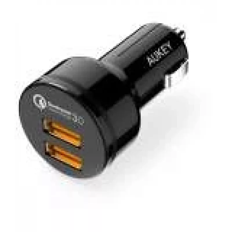 CC-T8 erittäin nopea autolaturi 2xUSB 3.0 6A 36W + Micro-USB-kaapeli 1 m