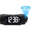 Blaupunkt CRP9BK kelloradio, FM PLL, projektori, 2 herätystä, USB-lataus, sisälämpötila, musta
