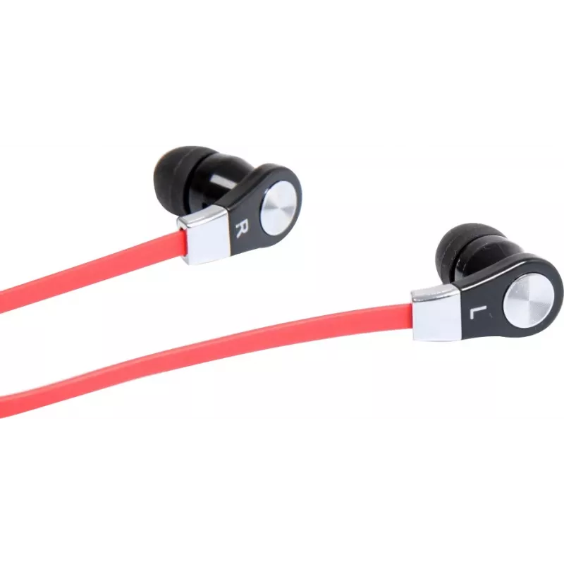 MAGICSOUND DS-2 - stereokuulokkeet mikrofonilla, musta-punainen