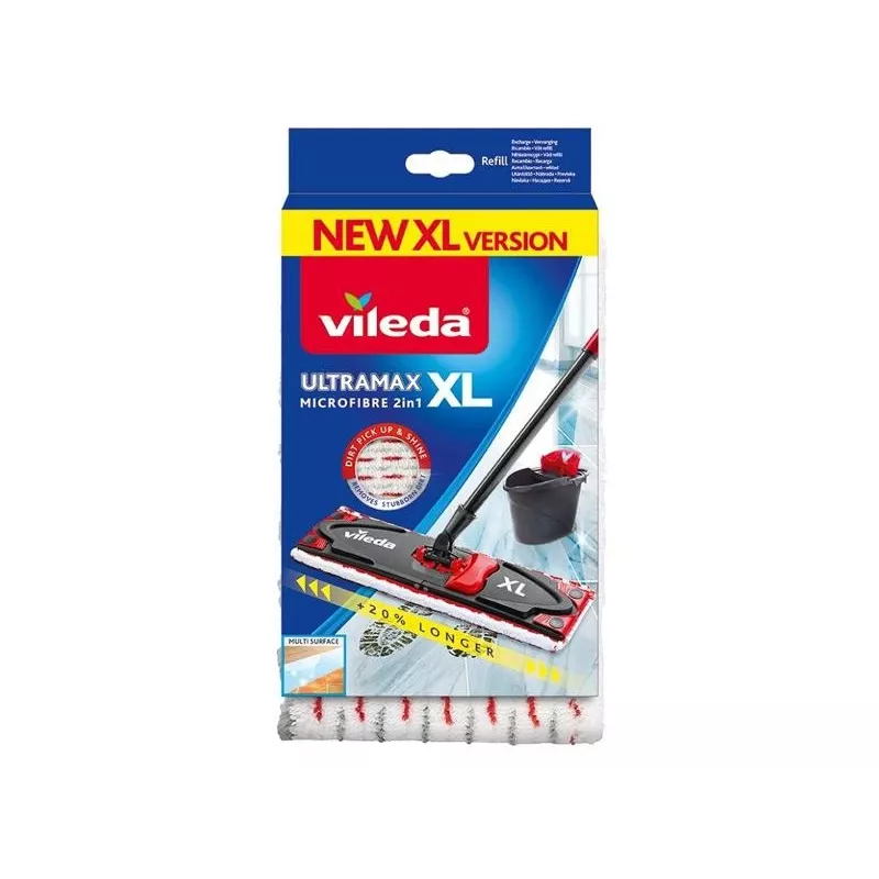Mopped Vileda UltraMax XL punainen valkoinen