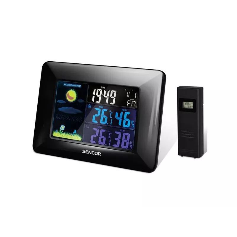 Sencor SWS 4250 sääasema langattomalla anturilla, värillinen LCD