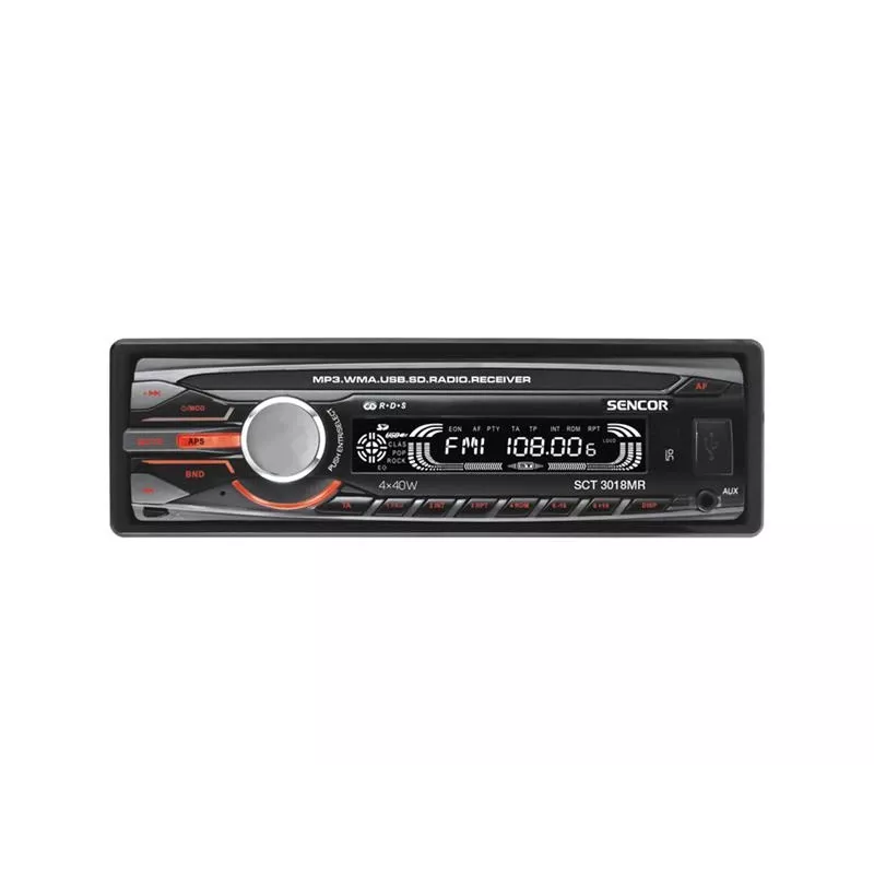 Autoradio + kaukosäädin SCT 3018MR USB SD MMC
