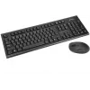 A4Tech 7100N pöytänäppäimistö ja hiiri sisältää RF Wireless QWERTY englanti musta