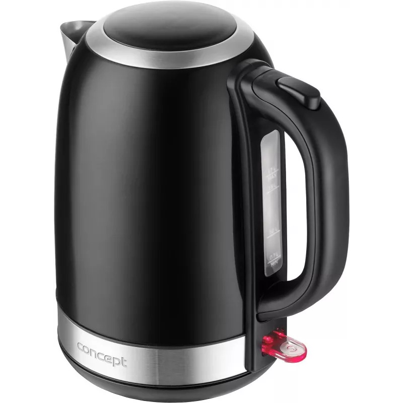 Vedenkeitin Concept Solution RK3245 — 1,7 l, 2200 W, ruostumaton teräs, musta