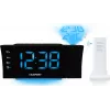Blaupunkt CRP81USB radiokello projektiolla ja USB-latauksella, musta