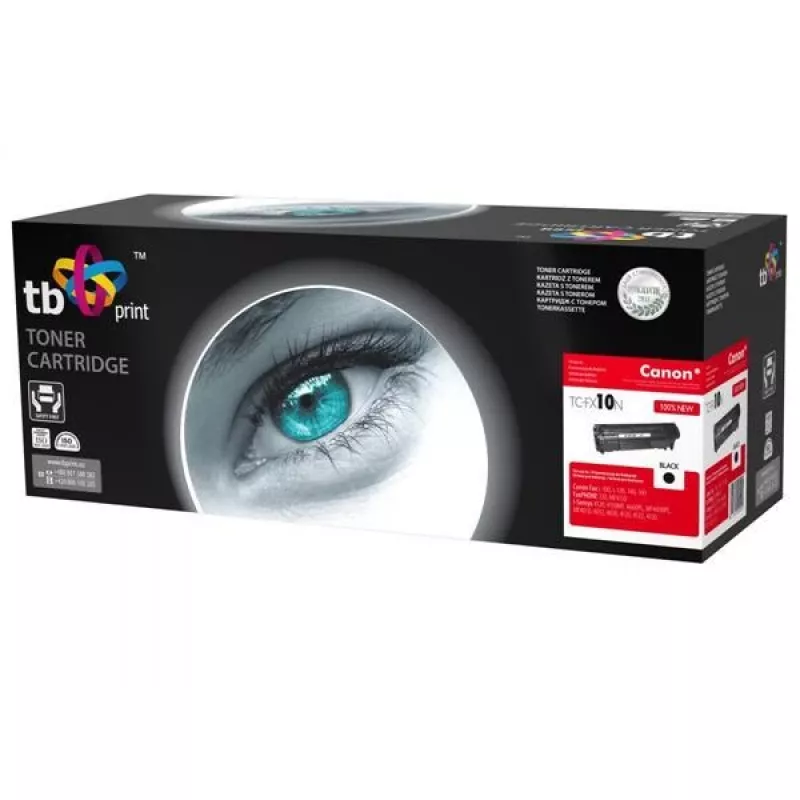 Värikasetti TB Canon FX10 – yhteensopiva musta (TC-FX10N... värikasetti