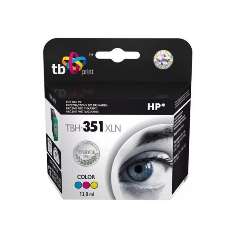 Muste HP PS B8550 musta uudelleenvalmistettu TBH-364XLBR