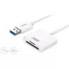 Unitek Y-9321 - kortinlukija (SD, MicroSD, SDHC, MicroSDHC, SDXC, MicroSDXC) - USB 3.0
