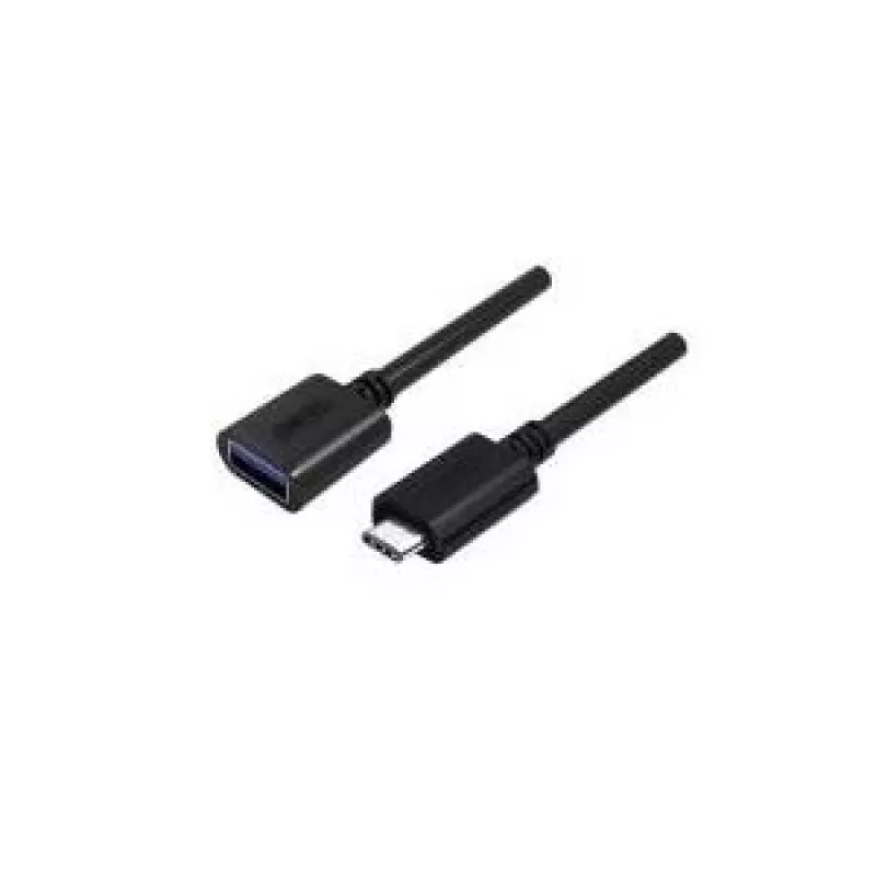 UNITEK Y-C476BK USB-kaapeli USB 3.2 Gen 1 (3.1 Gen 1) 0,2 m USB C USB A musta
