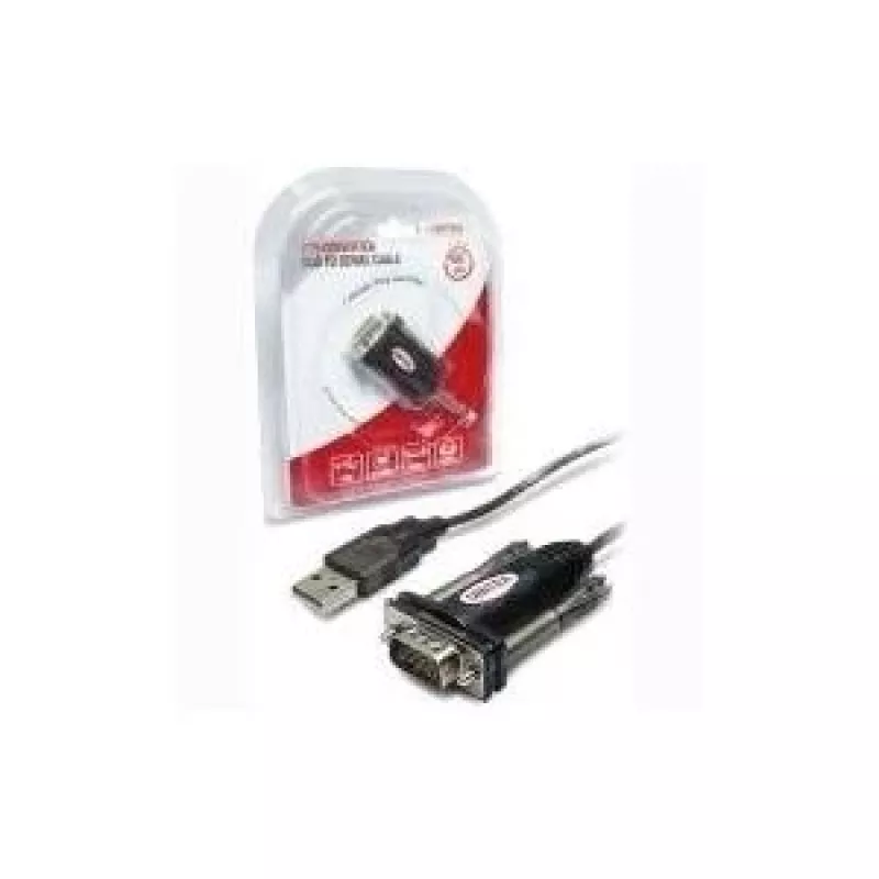 UNITEK Y-105 sarjakaapeli musta 1,5 m USB Type-A DB-9
