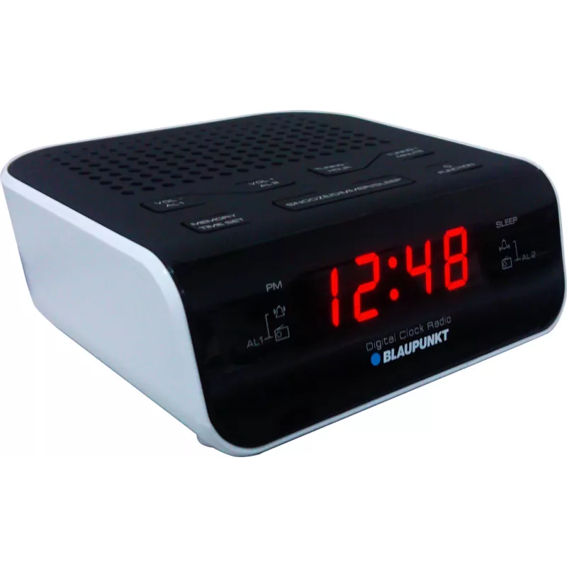 Blaupunkt CR5WH radiokello musta, valkoinen