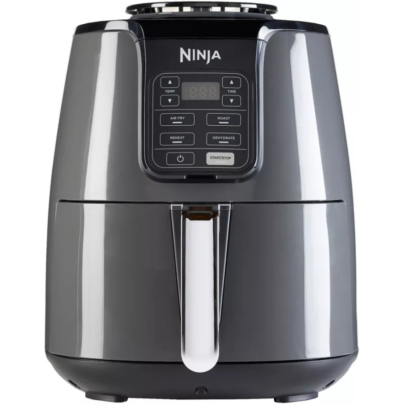 Ninja AF100 yksittäinen 3,8 L erillinen 1550 W kiertoilmakypsennin musta