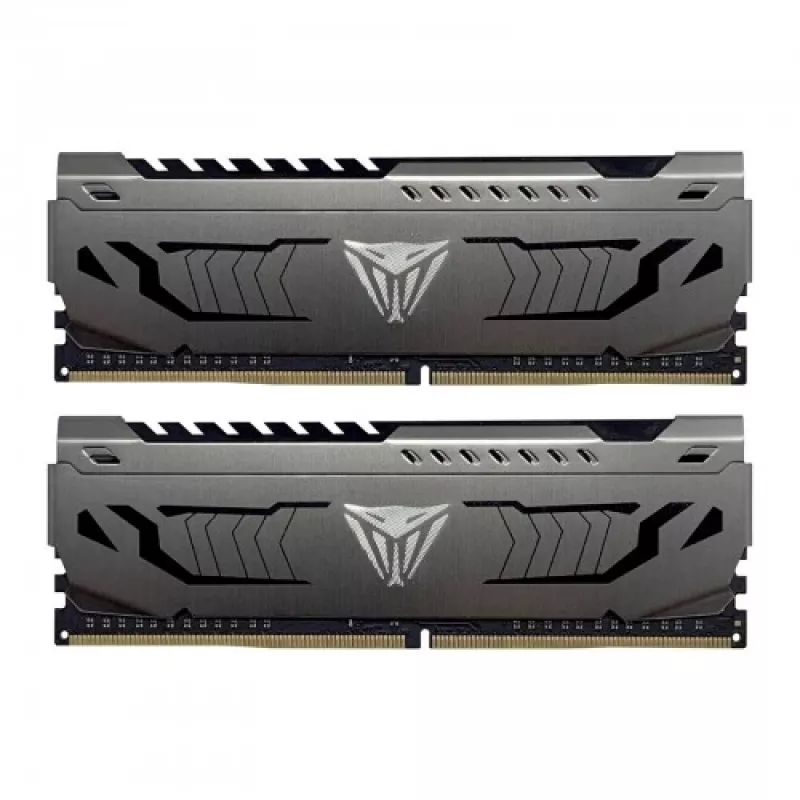 32 GB Patriot DIMM 3600 (2x 16 GB) Dual-Kit (harmaa, PVS432G360C8K, Viper Steel, INTEL XMP)