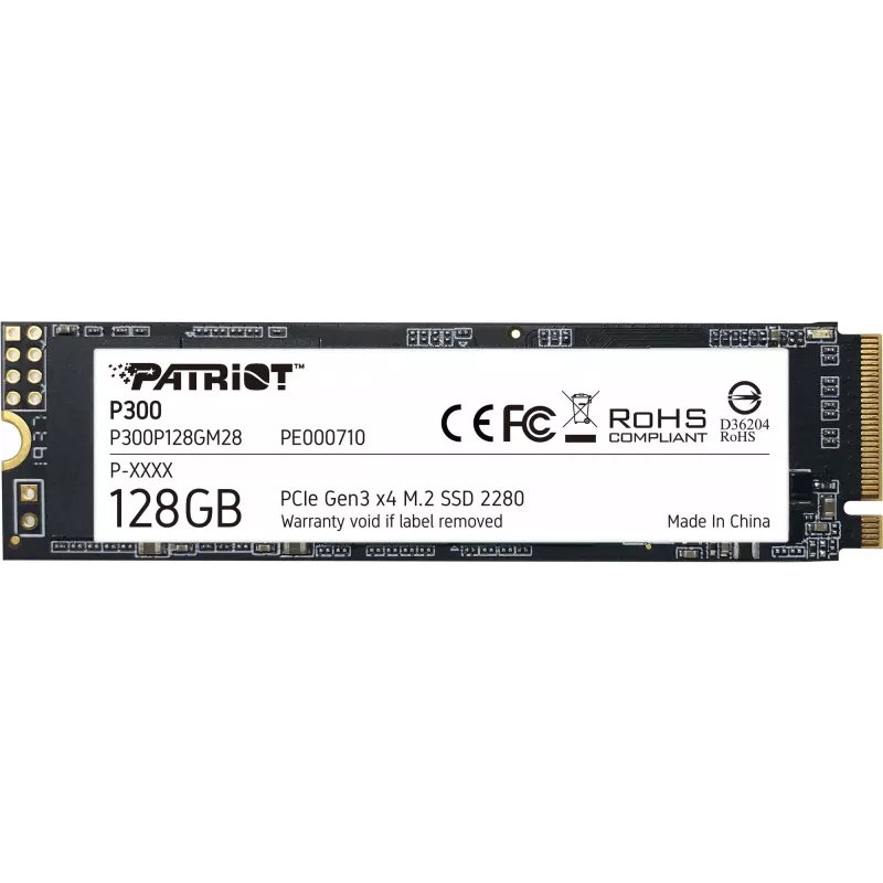 Patriot Memory P300P128GM28 sisäinen SSD-asema M.2 128 GB PCI Express NVMe