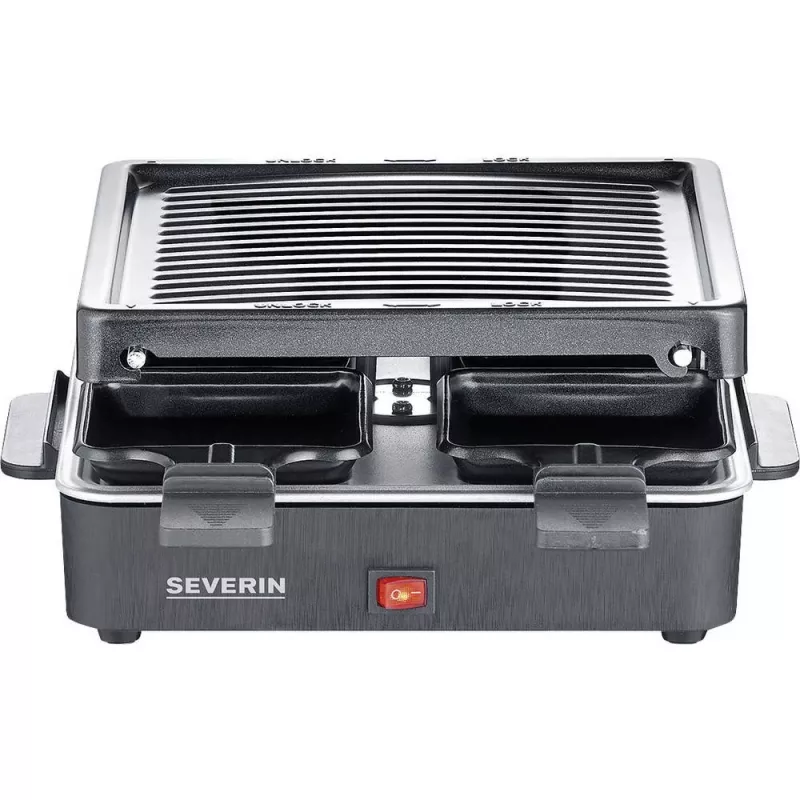 Severin mini raclette-grilli 4 pientä tarttumatonta pannua 600 W