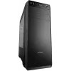 PC-kotelo MODECOM Oberon Pro Midi Tower — musta, tukee ATX/microATX/ITX, 7 laajennuspaikkaa, jopa 395 mm GPU, 5 HDD/3 SSD-paikkaa