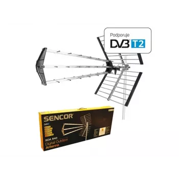 Antenni SDA 640 DVB-T 16 dB, 75 ohm, 120 km