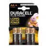 Duracell Basic AA/LR6 alkaliparistot, 4 kpl