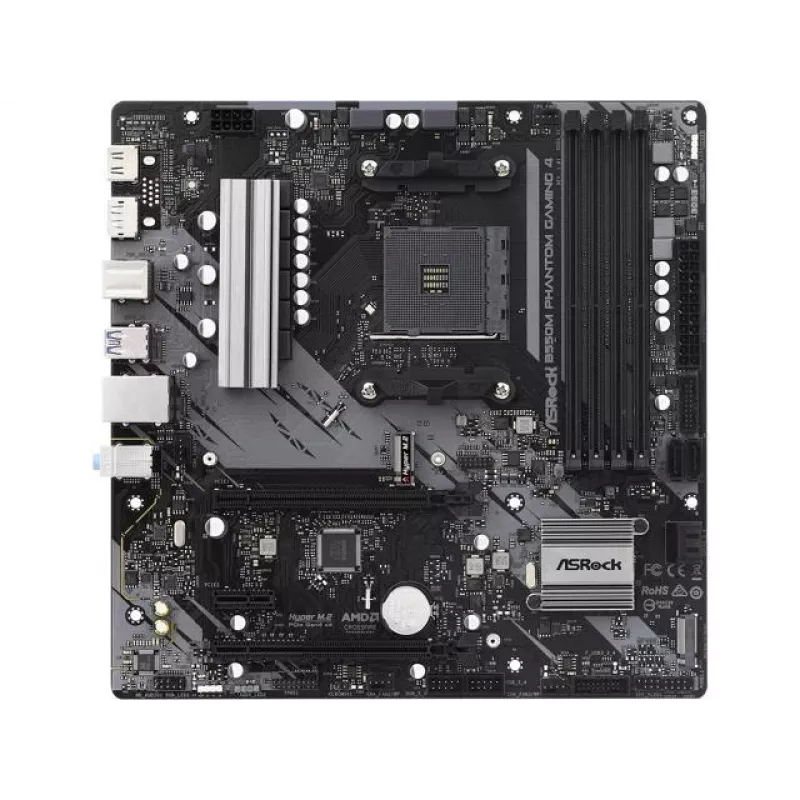 Emolevy ASRock B550M Phantom Gaming 4 AMD B550 Socket AM4 micro ATX
