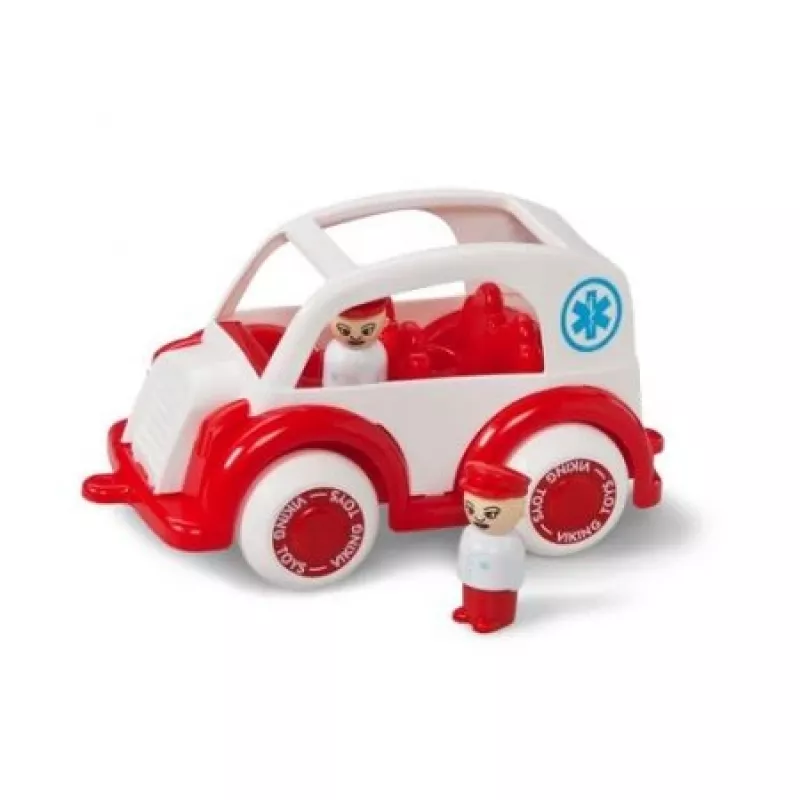 Viking Toys -jumboambulanssi hahmoilla