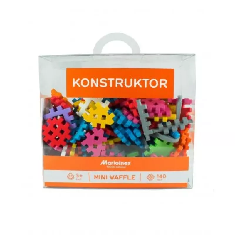 Mini vohvelipalikat 140 kpl rakennussarjassa MARIOINEX 902363