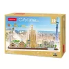 3D-palapeli - Barcelona - vaikeustaso: 4/8