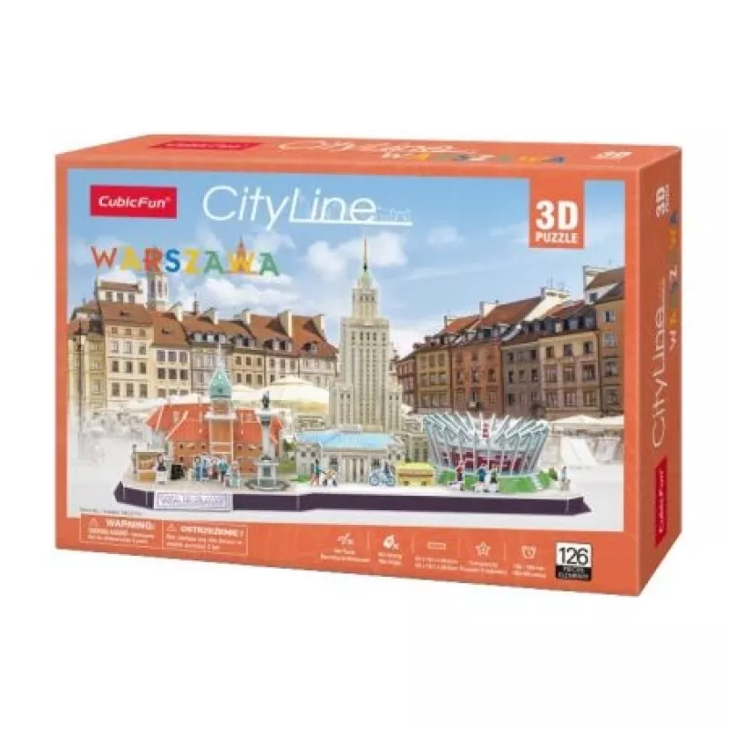 3D-palapeli - Cityline Varsova