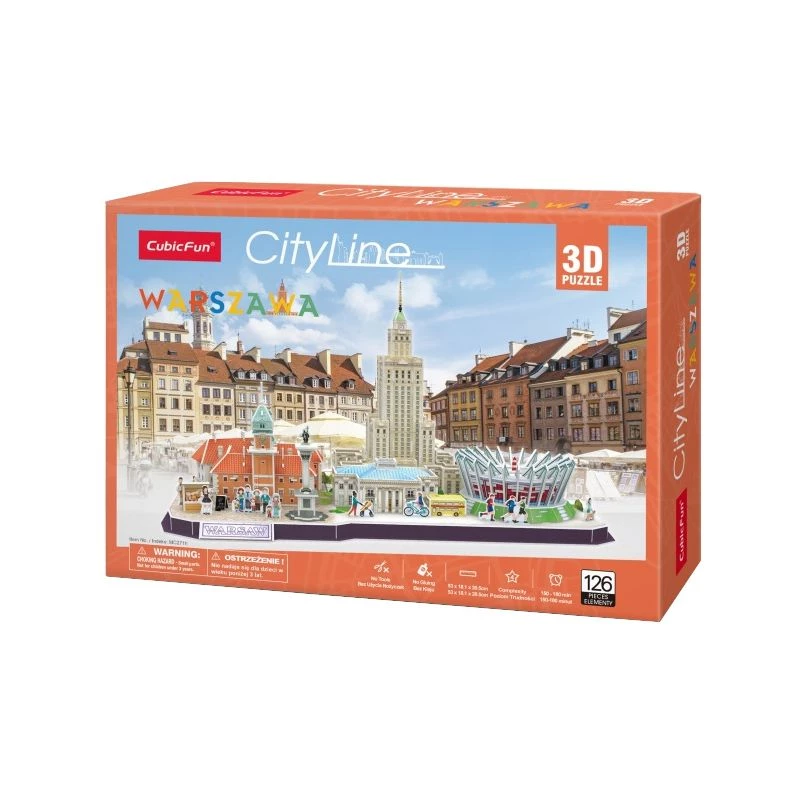 3D-palapeli - Cityline Varsova