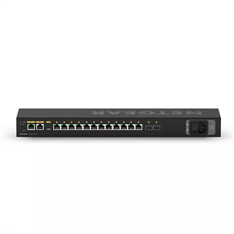 NETGEAR M4250-12M2XF Managed L2/L3 2.5G Ethernet 1U musta