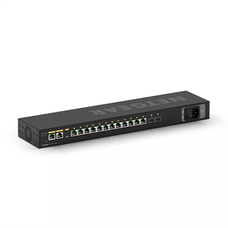 NETGEAR M4250-12M2XF Managed L2/L3 2.5G Ethernet 1U musta