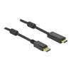 Aktiivinen DisplayPort 1.2 - HDMI-kaapeli DeLOCK 85957 3m