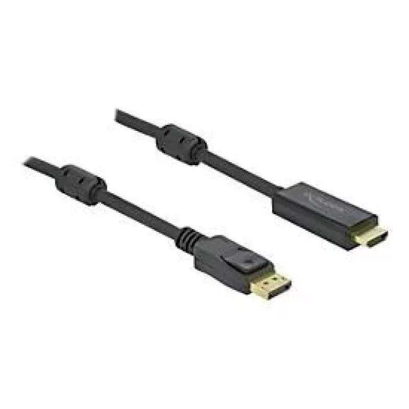 Aktiivinen DisplayPort 1.2 - HDMI-kaapeli DeLOCK 85957 3m