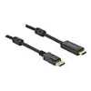 Aktiivinen DisplayPort 1.2 - HDMI-kaapeli DeLOCK 85957 3m