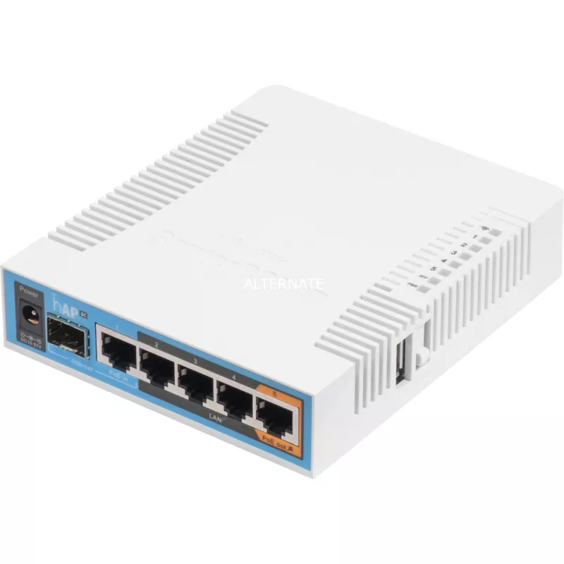 Mikrotik hAP ac 500 Mbit/s valkoinen Power over Ethernet (PoE)