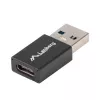 Lanberg AD-UC-UA-01 kaapeliadapteri USB 3.0 Type-A - USB 3.0 Type-C musta (AD-UC-UA-01)