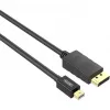 Kaapeli miniDisplayPort/DisplayPort M/M 2 m; Y-C611BK