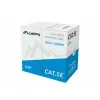 LANBERG verkkokaapeli LCU5-10CC-0305-Y U/UTP Cat5e 305 m, 24 AWG CCA, keltainen